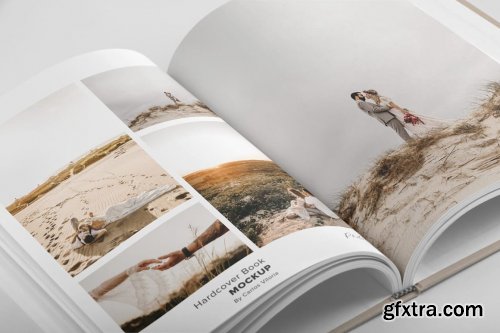 CreativeMarket - Hardcover Photo Book Mockup 03 4772212