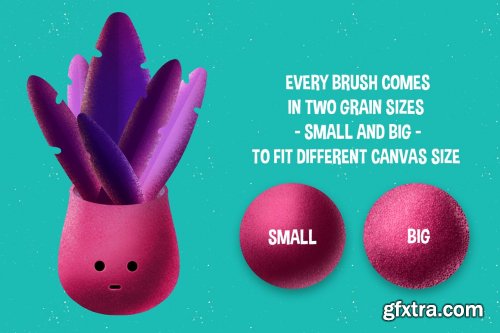 CreativeMarket - SHADER BRUSHES FOR PROCREATE 4540608