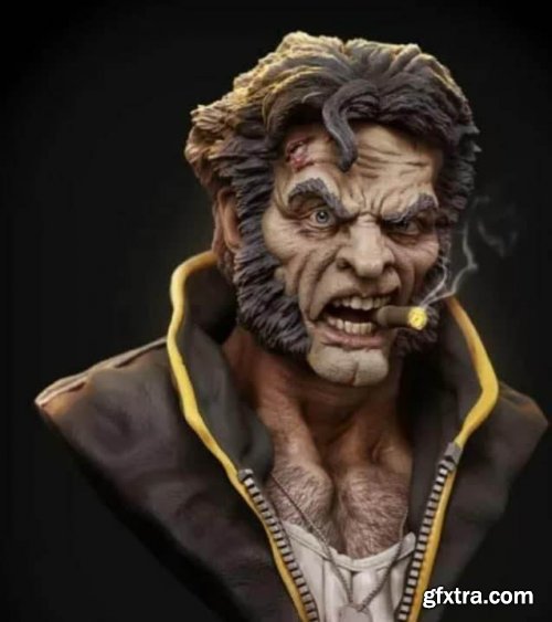 Logan STL Bust – Marvel Comics