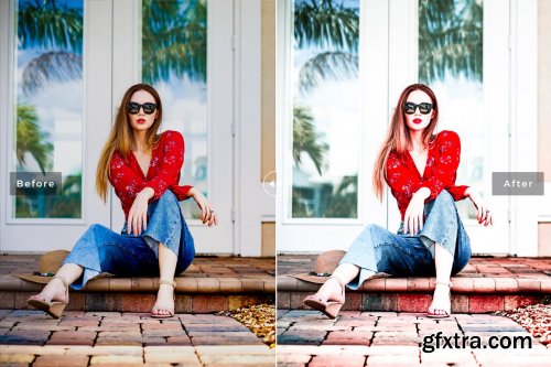 CreativeMarket - Carmine Pro Lightroom Presets 6622411