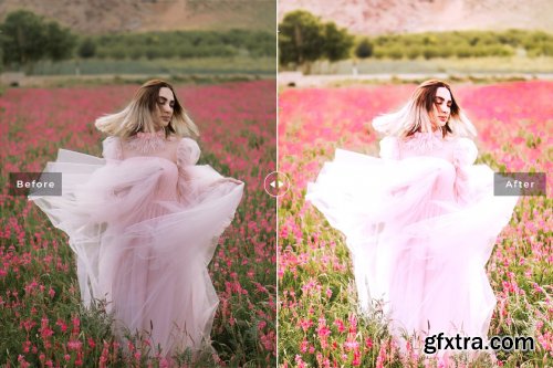 CreativeMarket - Fuchsia Pro Lightroom Presets 6640944