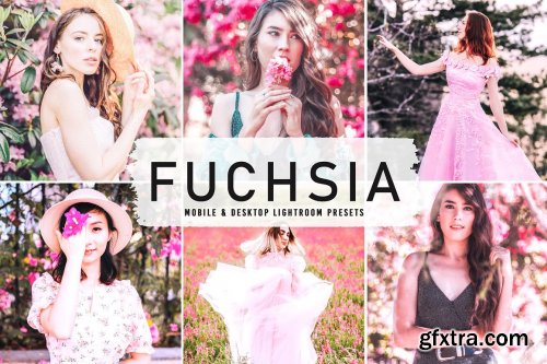 CreativeMarket - Fuchsia Pro Lightroom Presets 6640944