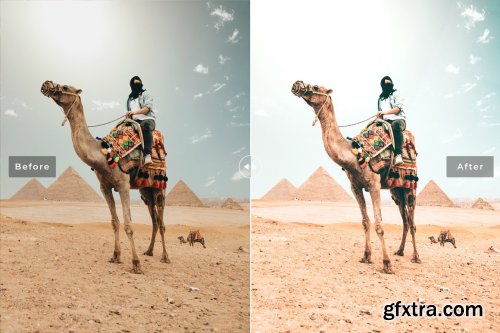 CreativeMarket - Camel Pro Lightroom Presets 6622399