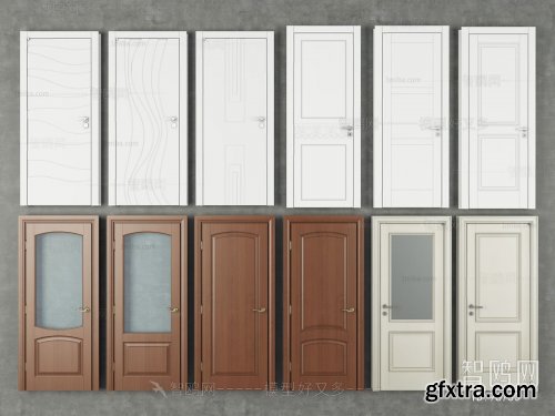 Modern door combination 96730