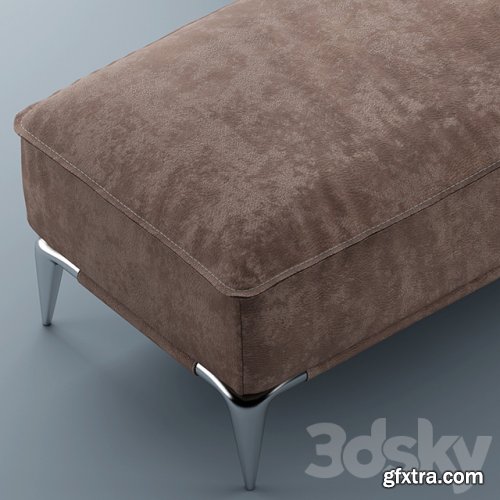 Poof rochebobois POUF RECTANGULAIRE ELLICA