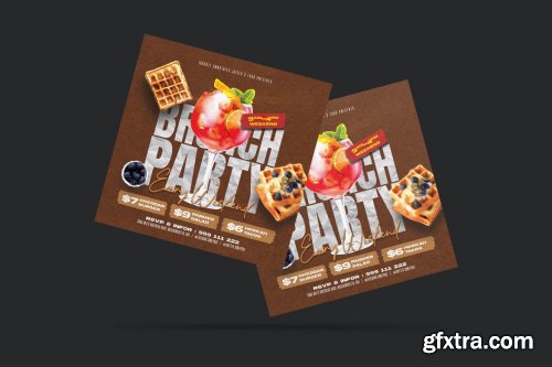 Brunch Party Flyer