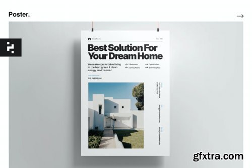 Property Poster Kit - Swiss Style