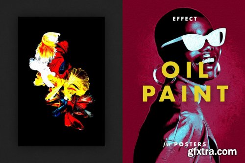 CreativeMarket - Smudged Paint Effect for Posters 6788673