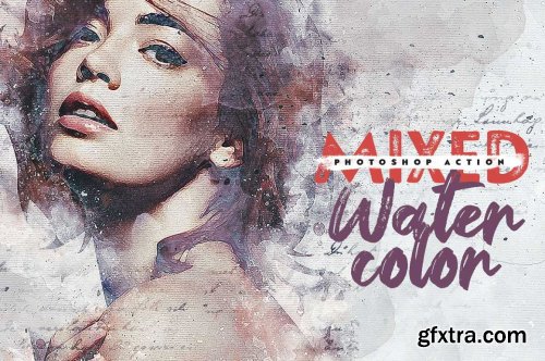 CreativeMarket - Exotic Canvas PS Actions Bundel 6617982