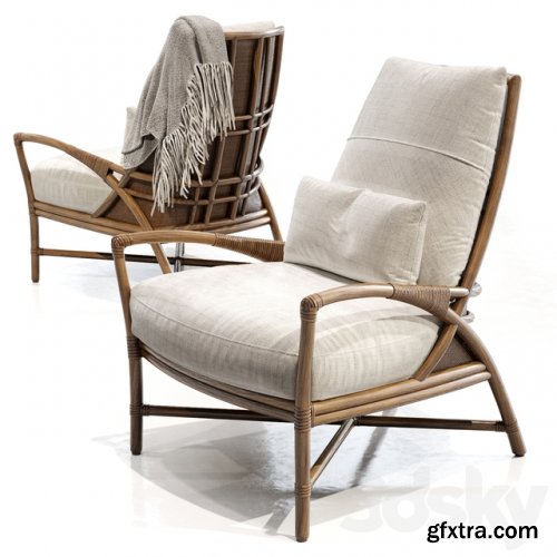 Mcguirefurniture PETAL LOUNGE CHAIR