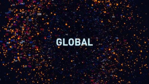 Videohive - Abstract Technology Network Data Global - 35281845 - 35281845