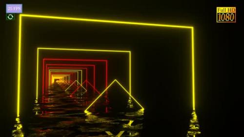 Videohive - Motion Neon Light Vj B4 HD - 35285647 - 35285647