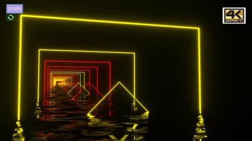 Videohive - Motion Neon Light Vj B4 4K - 35285768 - 35285768