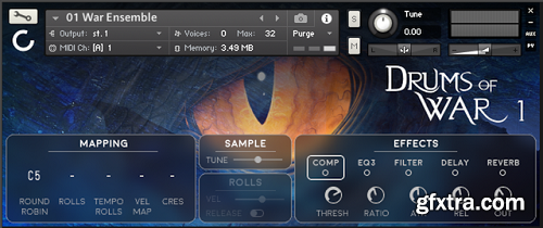 Cinesamples Drums Of War 1 KONTAKT