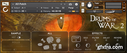 Cinesamples Drums Of War 2 KONTAKT