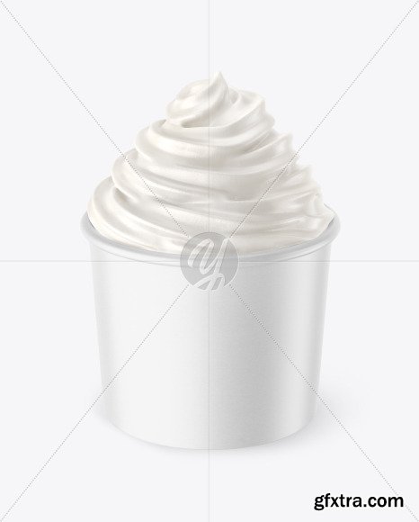 Ice Cream Paper Cup Mockup 67727