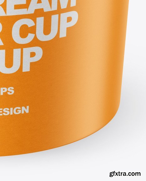 Ice Cream Paper Cup Mockup 67727