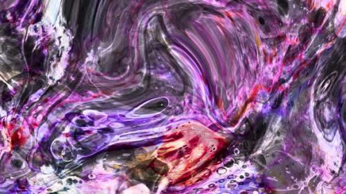 Videohive - Abstract Background Water Paint Marble Liquid Animation - 35370462 - 35370462