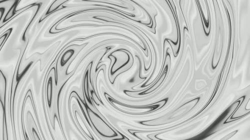 Videohive - Black White Color Abstract Smooth Twisted Liquid Animated Background - 35370468 - 35370468