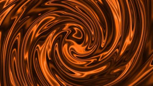 Videohive - Brown Dark Color Silky Twisted Liquid Animated Background - 35370476 - 35370476