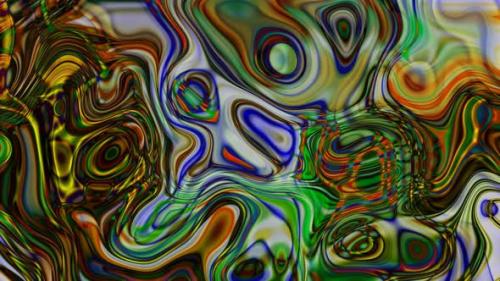 Videohive - New Background Colorful Abstract Silky Marble Liquid Animation - 35370479 - 35370479