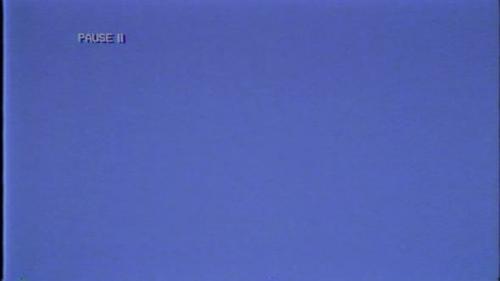 Videohive - VCR Pause symbol on blue screen. - 35371490 - 35371490