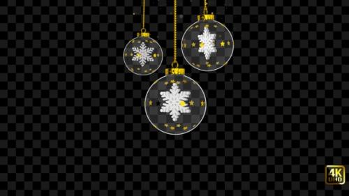 Videohive - Christmas Ball Overlay - 35290001 - 35290001