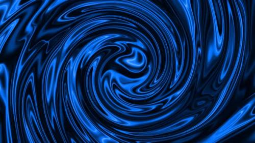 Videohive - Blue Color Silky Twisted Liquid Animated Background - 35291645 - 35291645