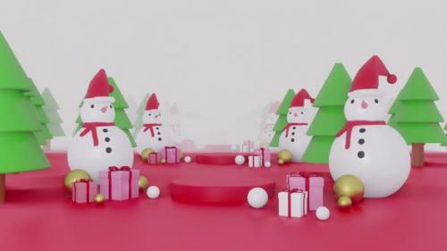 Videohive - Christmas Pastel 11 4k - 35292320 - 35292320