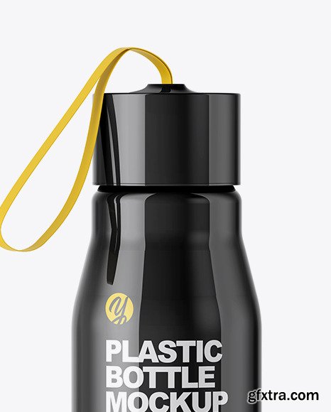 Glossy Water Bottle Mockup 51571