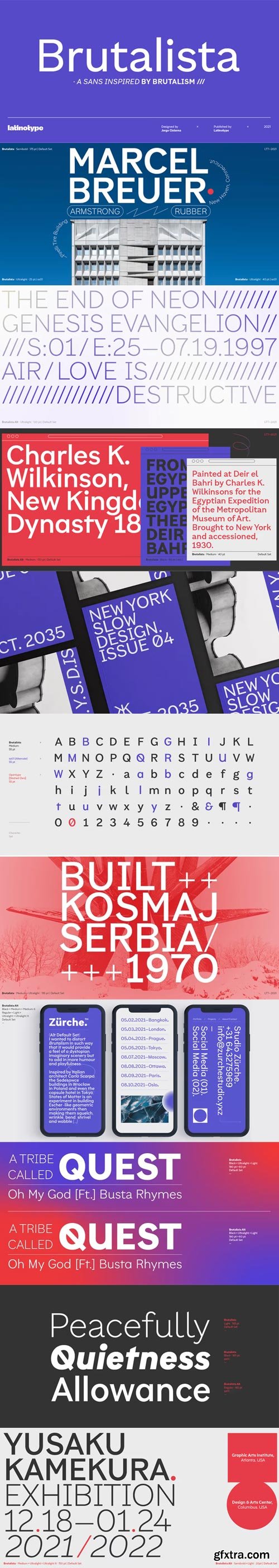 Brutalista Font Family