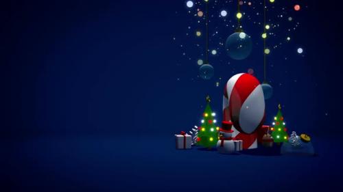 Videohive - Christmas Night Background - 35307526 - 35307526