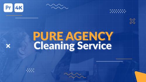 Videohive - Pure Agency - Cleaning Service | Premiere Pro MOGRT - 35436386 - 35436386