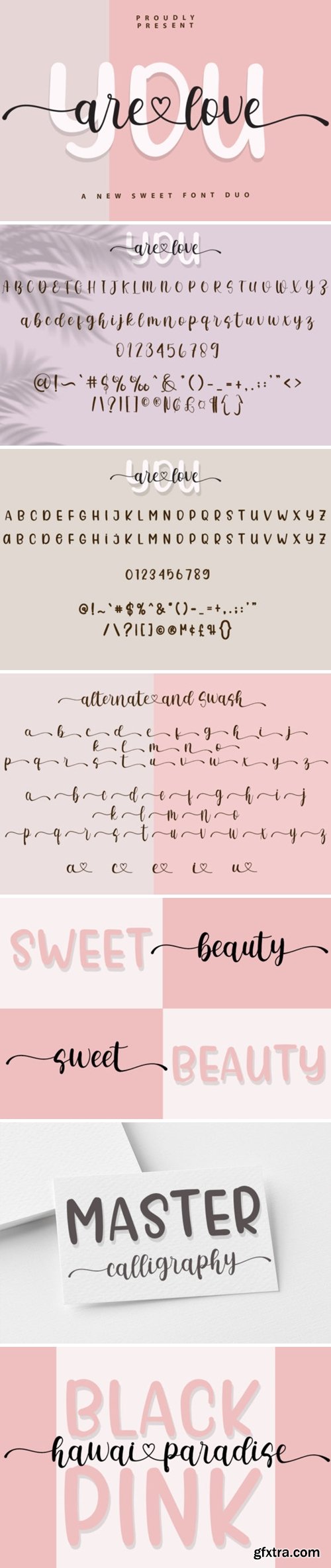 You Are Love Font