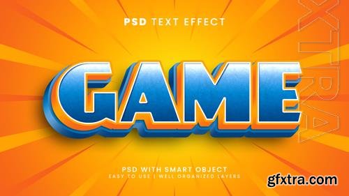 Sport game editable text effect with basketball and football text style psd