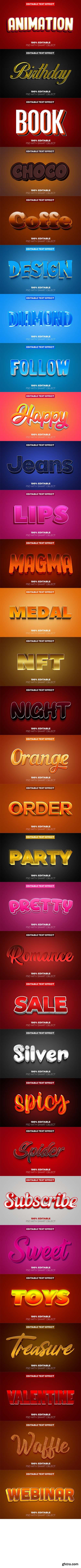 Text effect vol.90