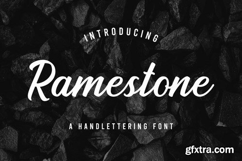 Ramestone - Handlettering Font