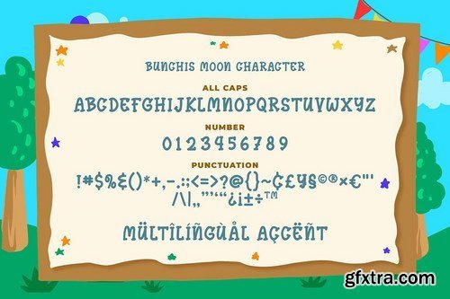 Bunchis Moon - Cute Slab Serif Typeface