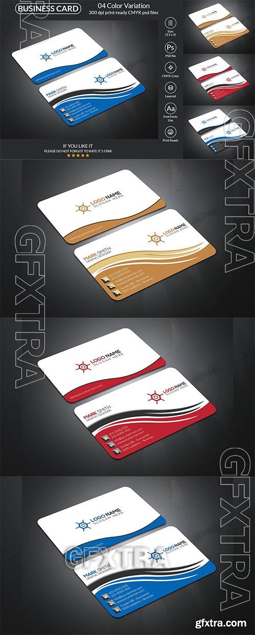 Business Card Design - Corporate Identity Template o39887