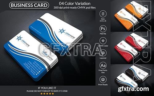 Business Card Design - Corporate Identity Template o86723