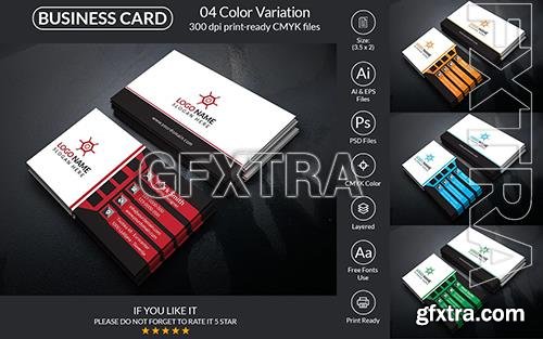 Business Card Design - Corporate Identity Template o73098