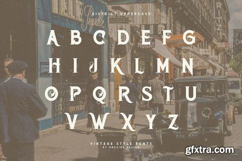 District Vintage Serif