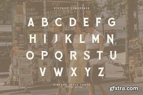 District Vintage Serif