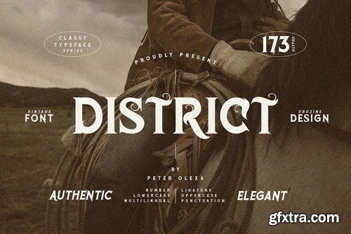 District Vintage Serif