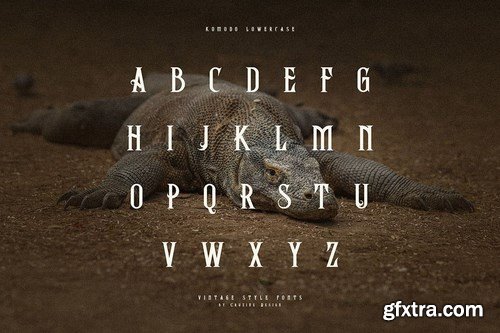 Komodo Decoative Font