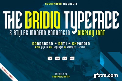 Gridio Font