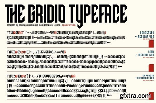 Gridio Font