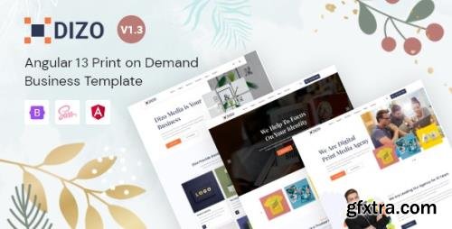 ThemeForest - Dizo v1.3 - Print on Demand Startup Angular 13 Template - 27838518