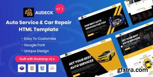 ThemeForest - Audeck v1.1 - Auto Servicing Bootstrap 5 Template - 27344961