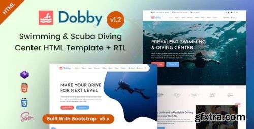 ThemeForest - Dobby v1.2 - Swimming & Scuba Diving HTML Template - 26786238